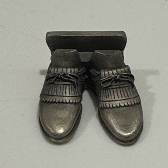 FORT Other - Fort USA Pewter Business Card Holder, Golf Shoes Design, Golf Lover Business Man